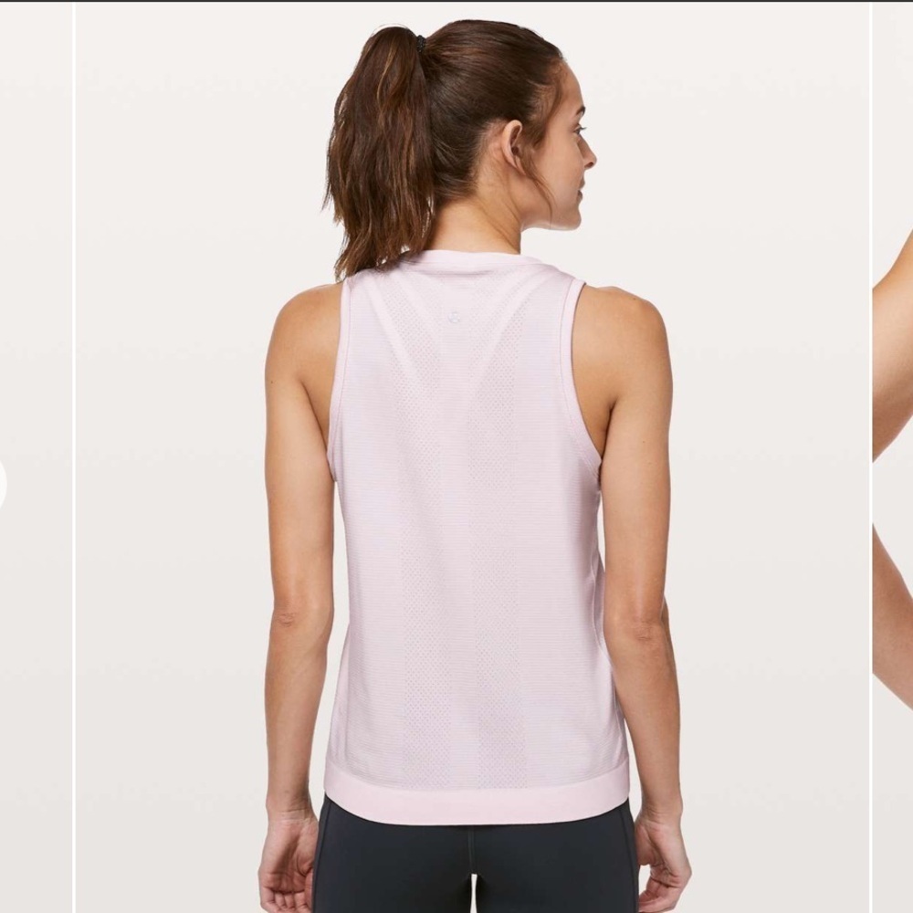 Lululemon Swiftly Breeze Tank Relaxed Fit Pink Glow - Picture 9 of 10